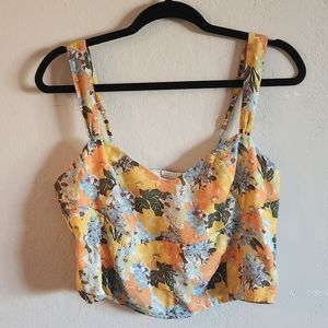 NWT Abercrombie and Fitch Floral Top
